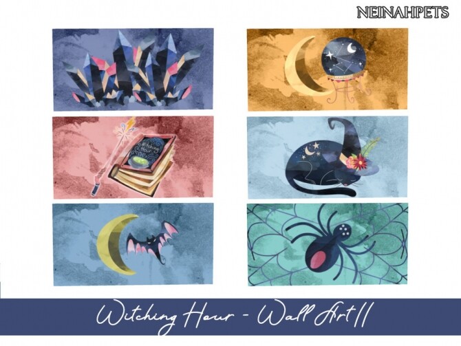Sims 4 Witching Hour Dining by neinahpets at TSR
