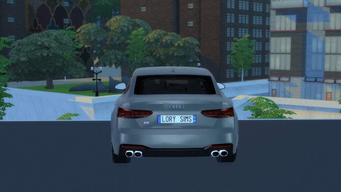 Sims 4 Audi S5 Sportback at LorySims