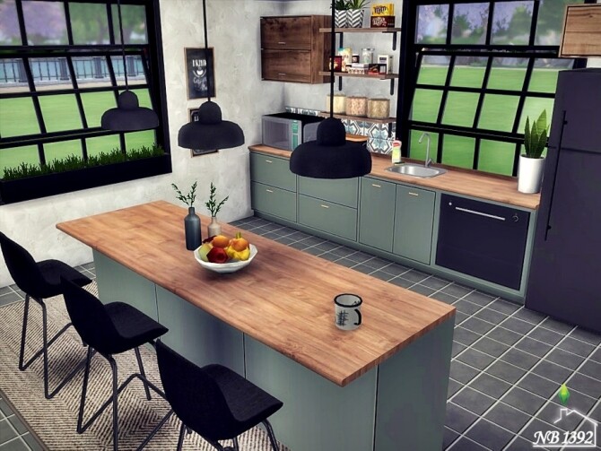 Sims 4 Kitchen Virton by nobody1392 at TSR