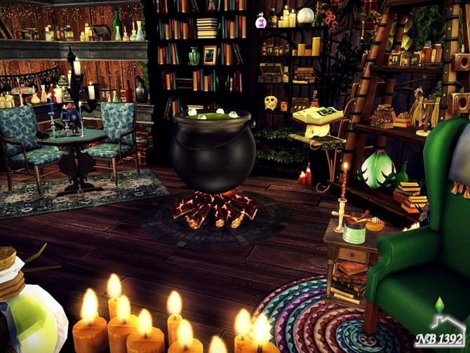 Sims 4 Witch Decor Bedroom