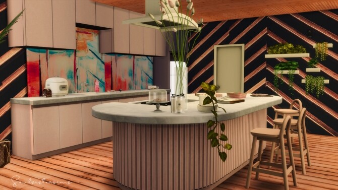 Sims 4 Cluttery Girly Apartment at SoulSisterSims