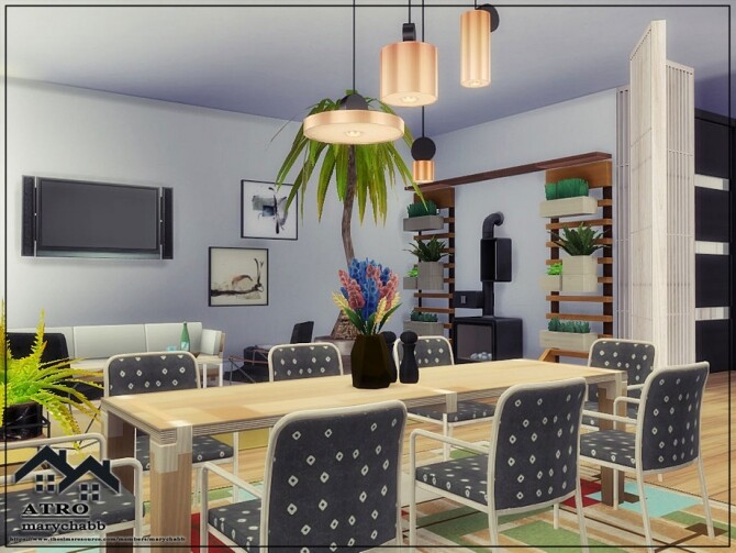 Sims 4 ATRO house by marychabb at TSR