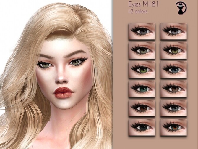 Sims 4 Eyes M181 by turksimmer at TSR