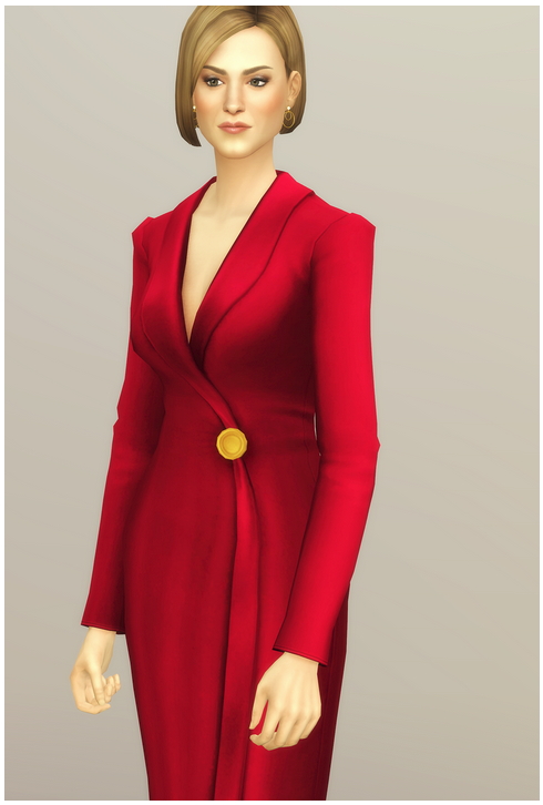 Sims 4 Queen of Dress at Rusty Nail