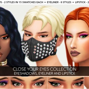 Eyelashes 201706 by S-Club WM at TSR » Sims 4 Updates