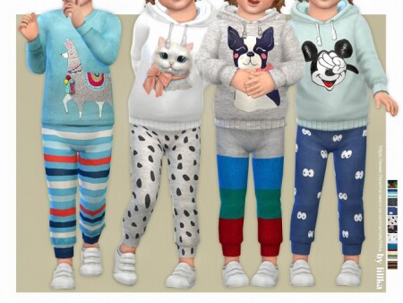 Sweatpants for Toddler 05 by lillka at TSR