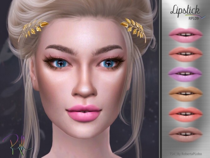 Sims 4 Lipstick RPL09 by RobertaPLobo at TSR