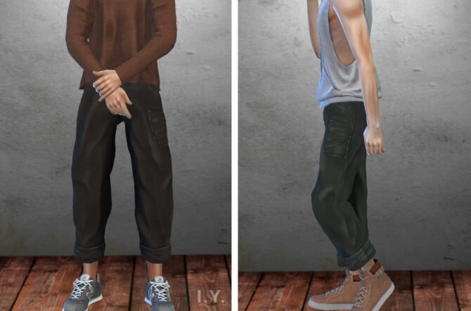 Sims 4 LOOSE PANTS at IdentifyYourself