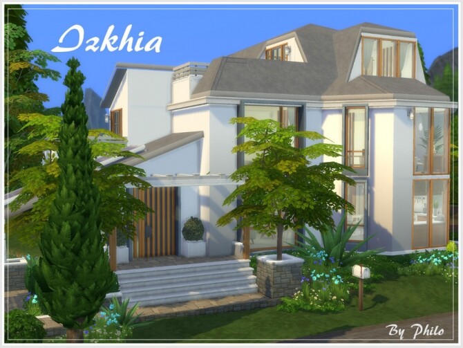 Sims 4 Izkhia house by philo at TSR