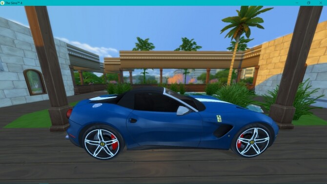 Sims 4 Ferrari F60 America at LorySims