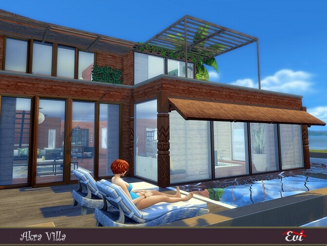 Sims 4 Akra Vila by evi at TSR