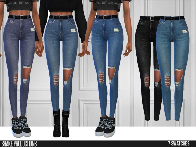 Sims 4 535 Jeans by ShakeProductions at TSR