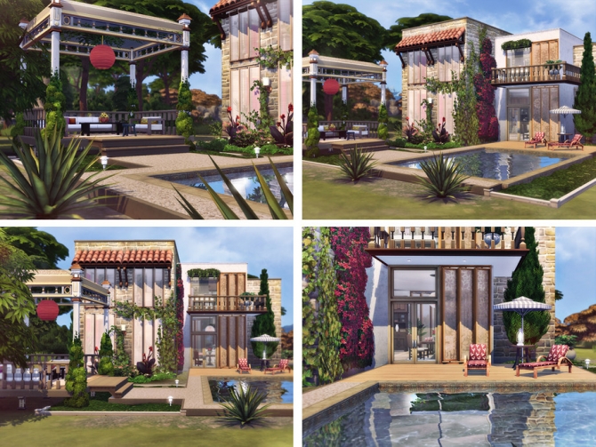 Roshni home by Rirann at TSR » Sims 4 Updates