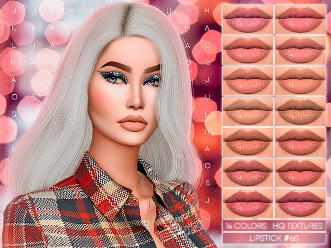 LIPSTICK #60 by Jul_Haos at TSR » Sims 4 Updates