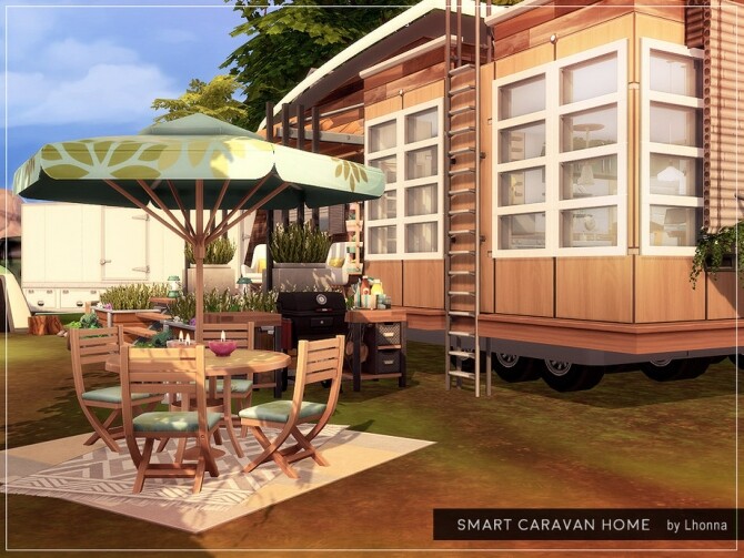 Sims 4 Smart Caravan Home by Lhonna at TSR
