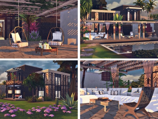 Sims 4 Adife house by Rirann at TSR