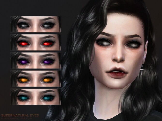 Sims 4 Supernatural eyes | Simblreen 2020 by sugar owl at TSR