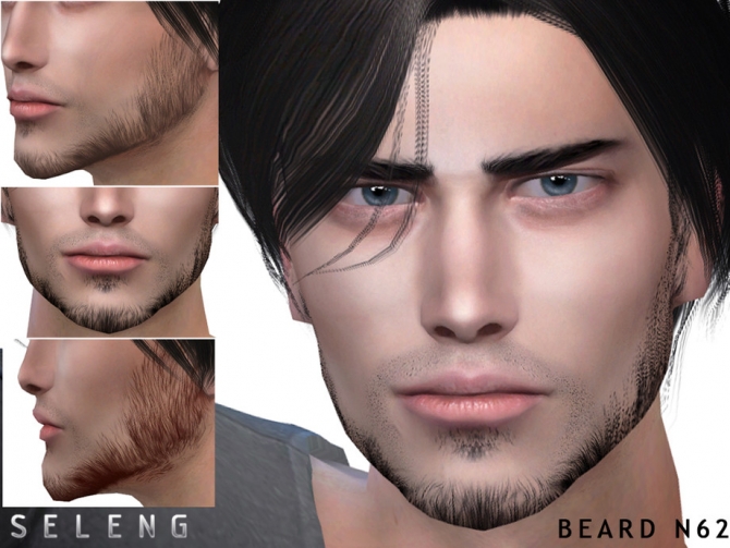 Beard N62 by Seleng at TSR » Sims 4 Updates