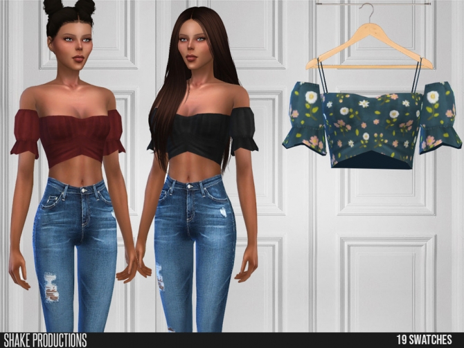 541 Top by ShakeProductions at TSR » Sims 4 Updates
