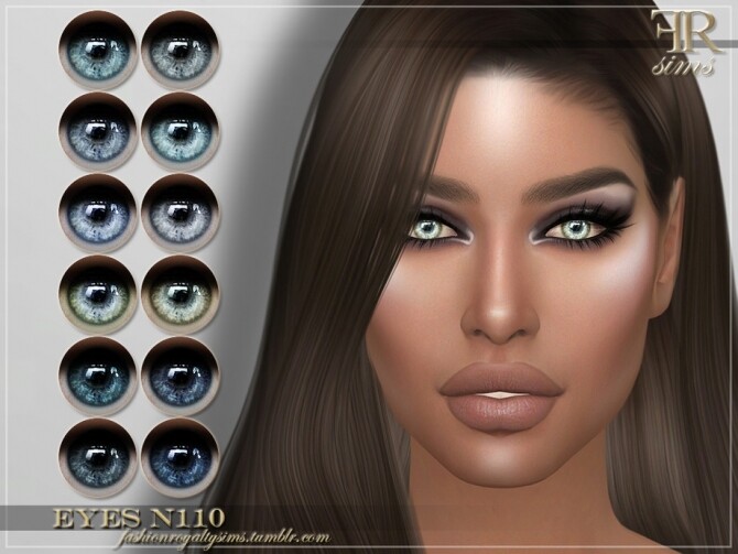 Sims 4 FRS Eyes N110 by FashionRoyaltySims at TSR