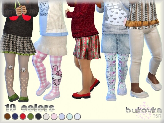 Sims 4 Shoes Toddler F by bukovka at TSR