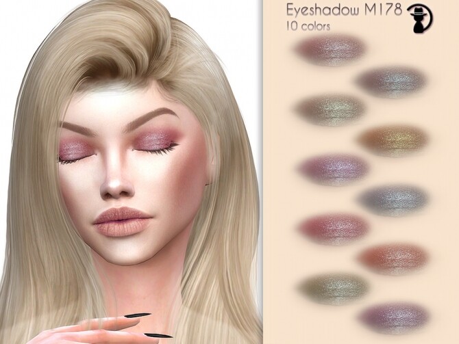 Sims 4 Eyeshadow M178 by turksimmer at TSR