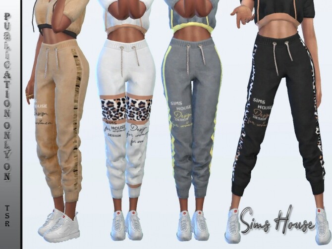 Sims 4 Suit sport chic pants by Sims House at TSR