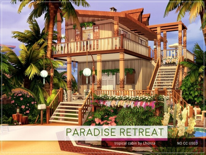 Sims 4 Paradise Retreat by Lhonna at TSR