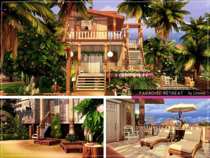 Sims 4 Paradise Retreat by Lhonna at TSR