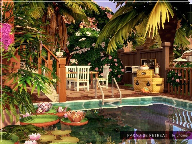 Sims 4 Paradise Retreat by Lhonna at TSR