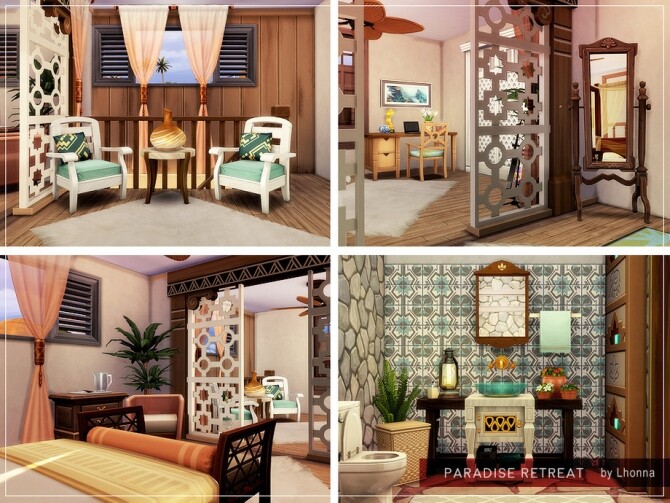 Sims 4 Paradise Retreat by Lhonna at TSR