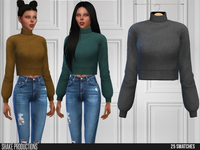 Sims 4 538 Sweater by ShakeProductions at TSR