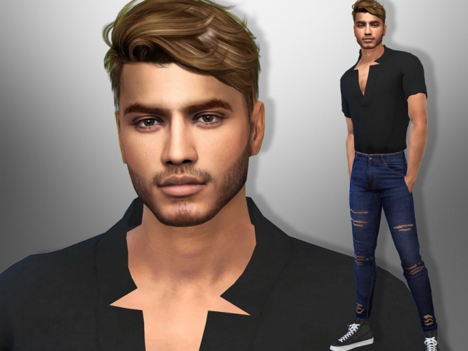 Elliot Evans by divaka45 at TSR » Sims 4 Updates