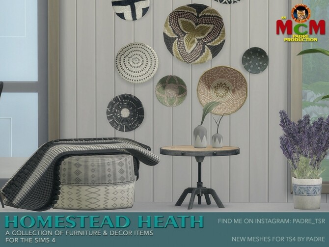 Sims 4 Homestead Heath Set pt 2 by padre at TSR
