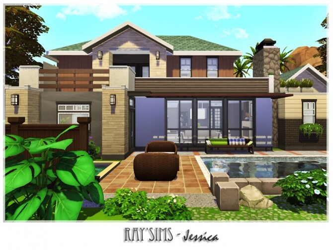 Sims 4 Jessica House by Ray Sims at TSR