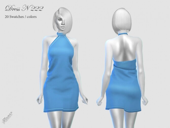 Sims 4 DRESS N 222 by pizazz at TSR