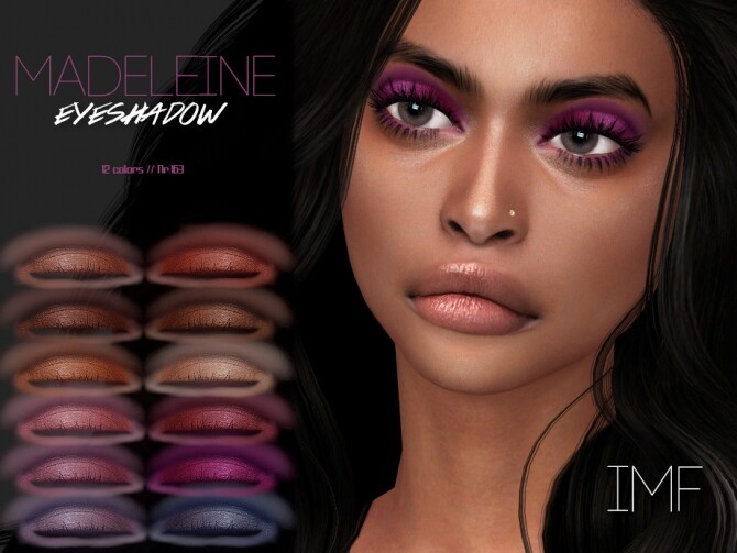 Sims 4 IMF Madeleine Eyeshadow N.163 by IzzieMcFire at TSR