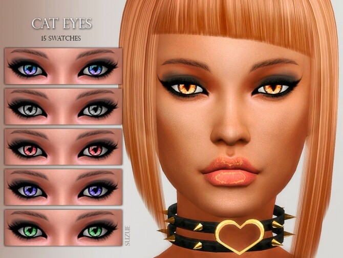 Sims 4 Cat Eyes N17 by Suzue at TSR