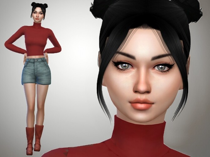 Sims 4 Colleen Blanton by Mini Simmer at TSR