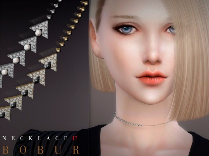 Sims 4 Necklace 17 by Bobur3 at TSR