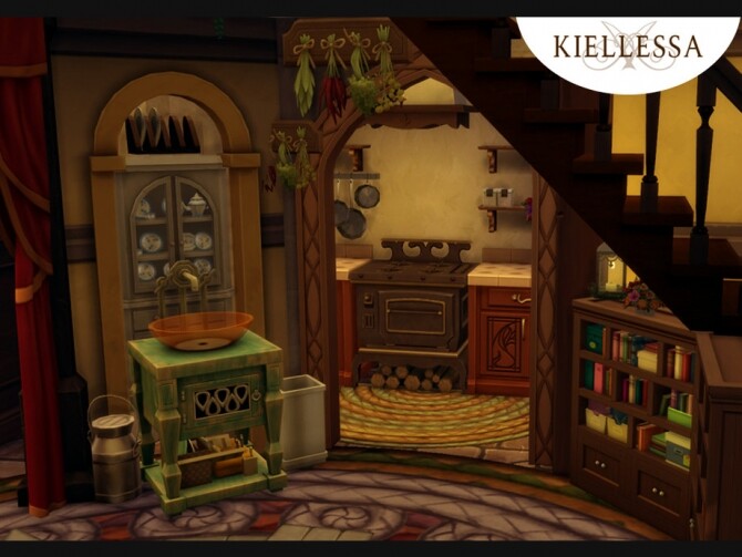 Sims 4 Rapunzels Tower by kiellessa at TSR