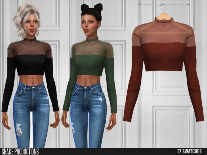 Sims 4 539 Blouse by ShakeProductions at TSR