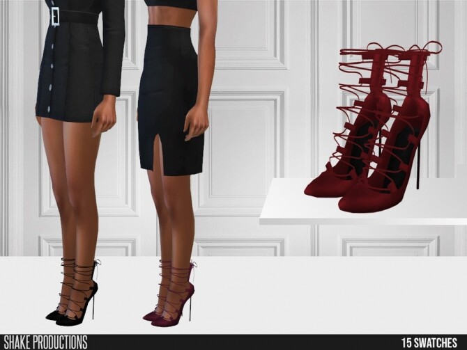 Sims 4 545 High Heels by ShakeProductions at TSR