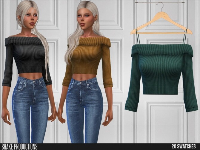 Sims 4 549 Top by ShakeProductions at TSR