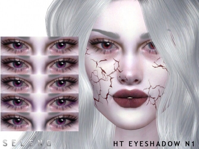 Sims 4 HT Eyeshadow N1 by Seleng at TSR