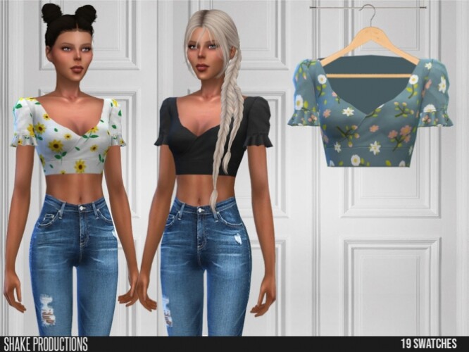 533 Top by ShakeProductions at TSR » Sims 4 Updates