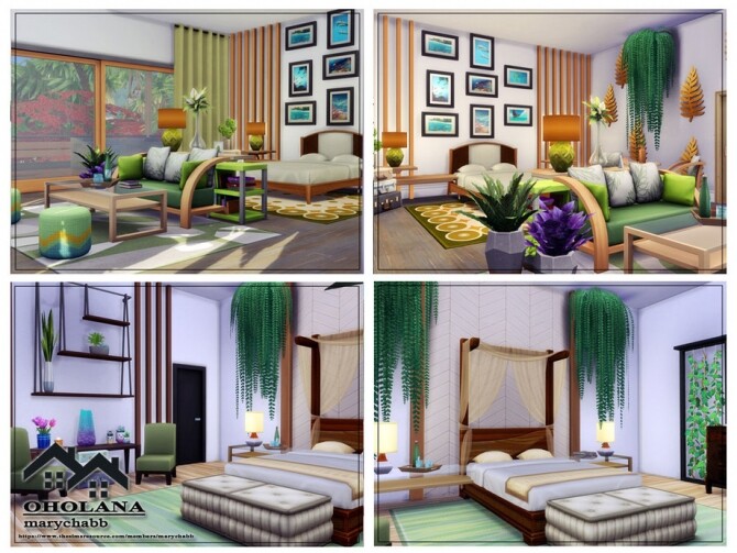 Sims 4 OHOLANA Home by marychabb at TSR