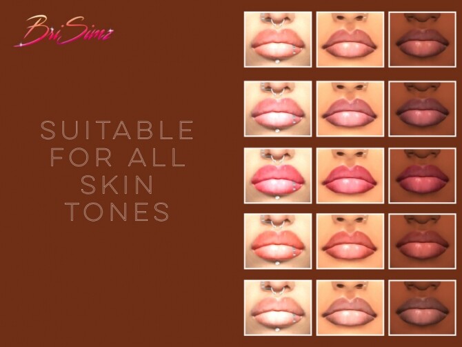 Sims 4 CUSHION Lipgloss by BriSimz at TSR