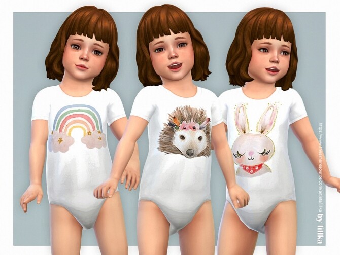 Toddler Onesie 12 By Lillka At Tsr Sims 4 Updates
