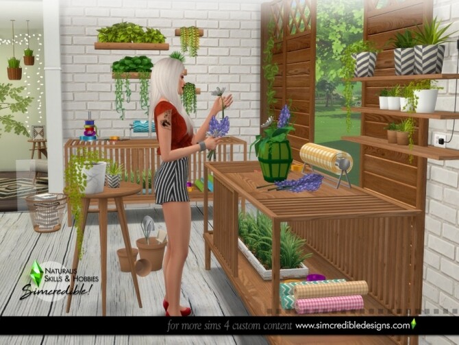 Sims 4 Naturalis Skills and Hobbies SET by SIMcredible at TSR